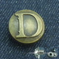 different types customised brand metal snaps buttons for bags